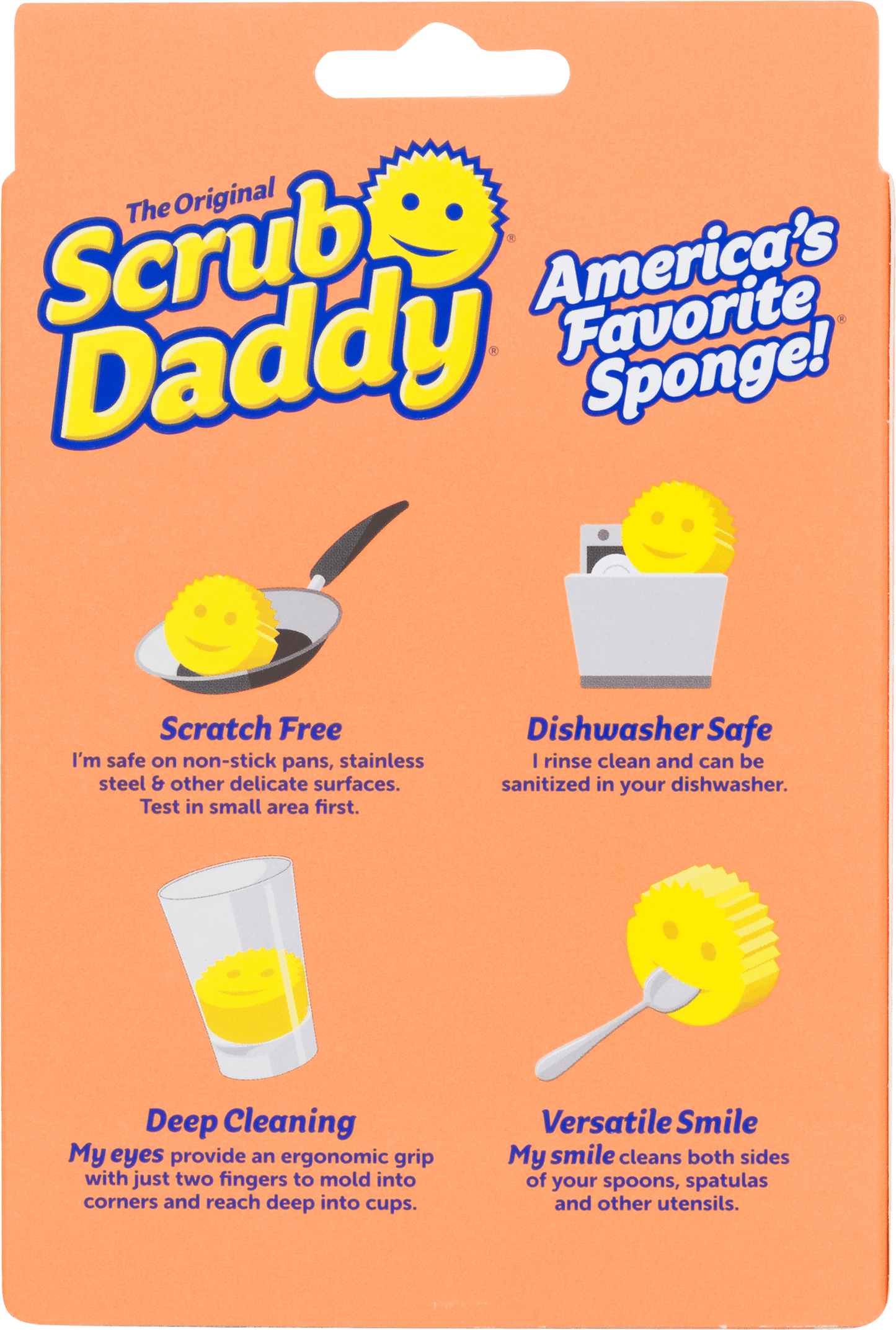 Scratch-Free Dish Sponge - BPA Free & Made with Flextexture - Stain, Mold & Odor Resistant
