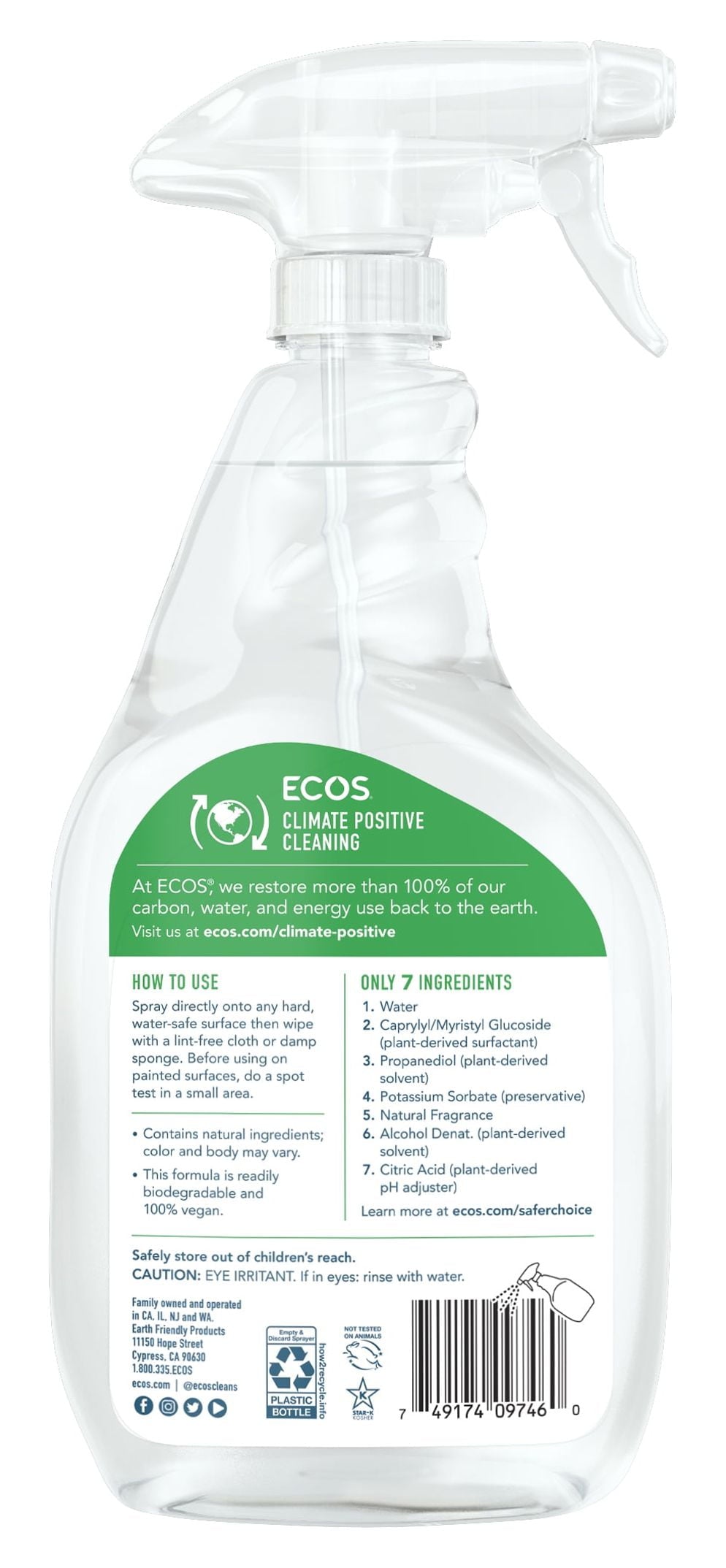 ECOS Parsley All Purpose Cleaner - 22 FL Oz.