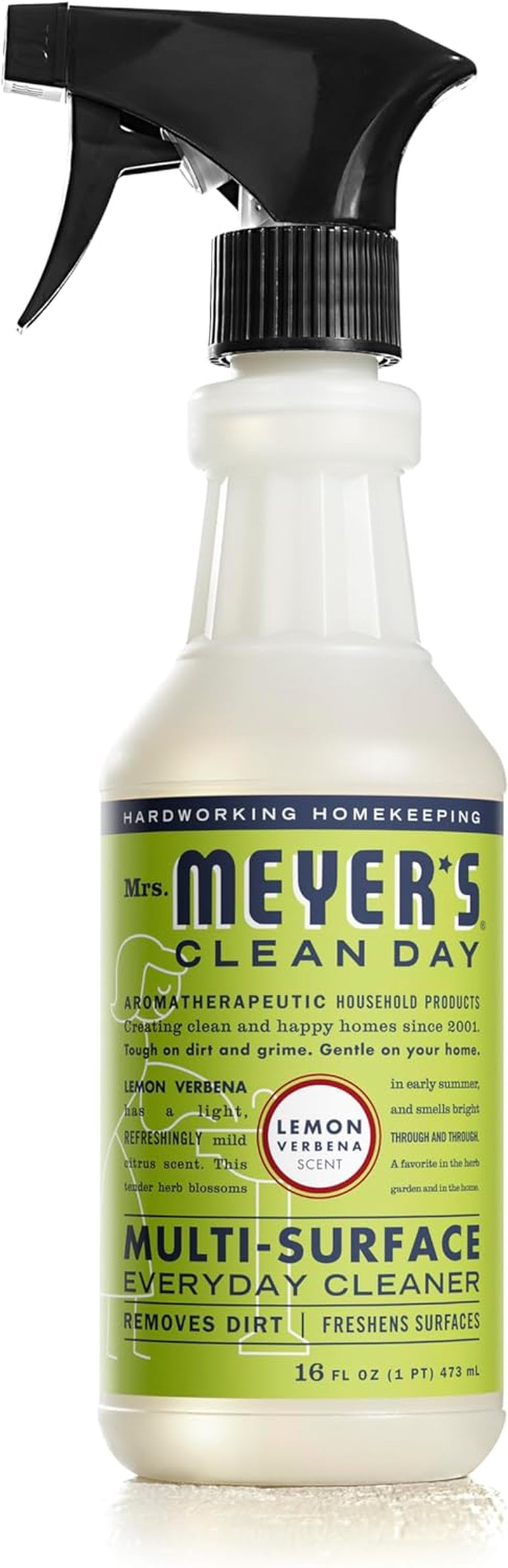 Mrs. Meyer'S All-Purpose Cleaner Spray, Lemon Verbena, 16 Fl. Oz