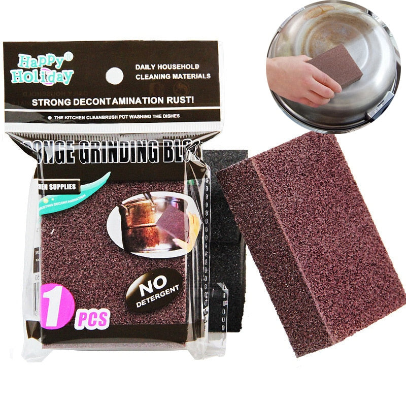 Magic Sponge Eraser Carborundum Sponge to Remove Dirt and Rust Sponge Kitchen Cleaning Brush Cleaner Cleaning Brush