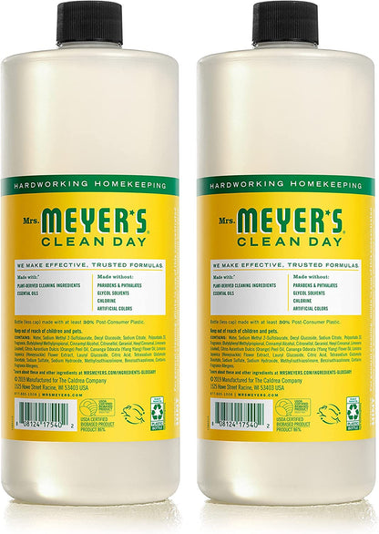 Multi-Surface Cleaner Concentrate, Use to Clean Floors, Tile, Counters, Honeysuckle, 32 Fl. Oz - Pack of 2